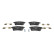 Kit de plaquettes de frein, frein à disque 13.0460-2708.2 ATE, Vignette 2
