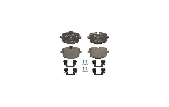 Kit de plaquettes de frein, frein à disque 13.0460-2716.2 ATE
