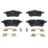 Kit de plaquettes de frein, frein à disque 13.0460-2725.2 ATE, Vignette 2