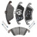 Kit de plaquettes de frein, frein à disque 13.0460-2734.2 ATE