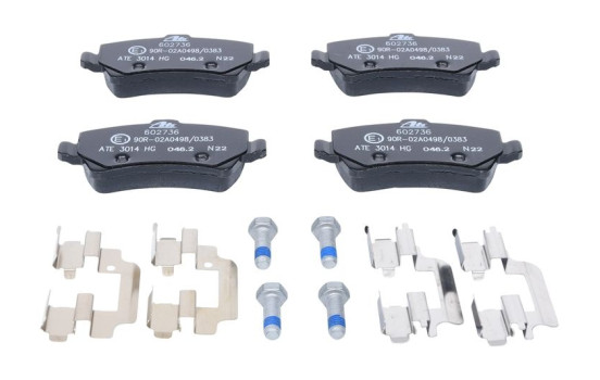 Kit de plaquettes de frein, frein à disque 13.0460-2736.2 ATE, Image 3