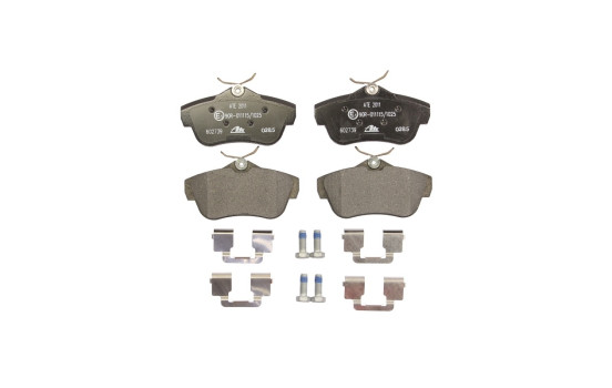 Kit de plaquettes de frein, frein à disque 13.0460-2739.2 ATE