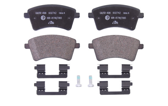 Kit de plaquettes de frein, frein à disque 13.0460-2742.2 ATE