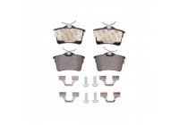 Kit de plaquettes de frein, frein à disque 13.0460-2745.2 ATE