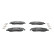 Kit de plaquettes de frein, frein à disque 13.0460-2754.2 ATE, Vignette 3
