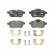 Kit de plaquettes de frein, frein à disque 13.0460-2759.2 ATE