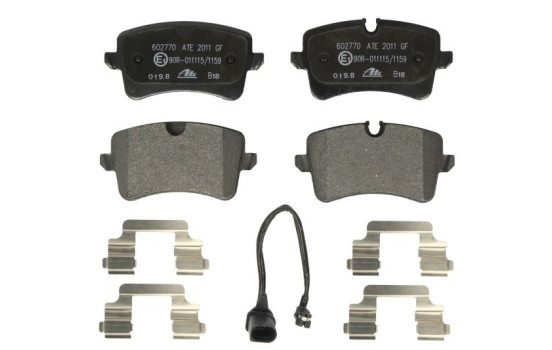Kit de plaquettes de frein, frein à disque 13.0460-2770.2 ATE