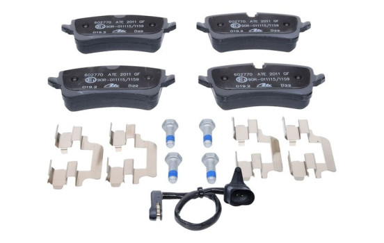 Kit de plaquettes de frein, frein à disque 13.0460-2770.2 ATE, Image 3