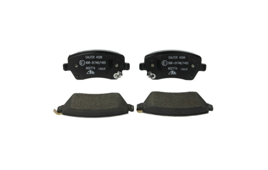 Kit de plaquettes de frein, frein à disque 13.0460-2774.2 ATE