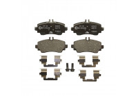 Kit de plaquettes de frein, frein à disque 13.0460-2776.2 ATE