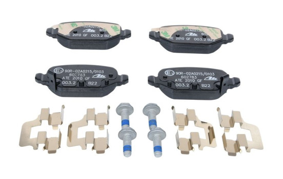 Kit de plaquettes de frein, frein à disque 13.0460-2783.2 ATE, Image 2
