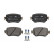 Kit de plaquettes de frein, frein à disque 13.0460-2790.2 ATE