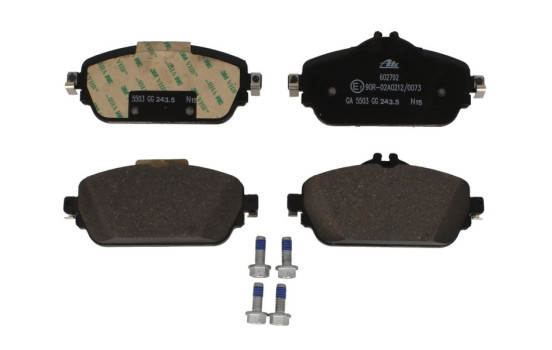 Kit de plaquettes de frein, frein à disque 13.0460-2792.2 ATE