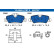 Kit de plaquettes de frein, frein à disque 13.0460-2797.2 ATE, Vignette 3