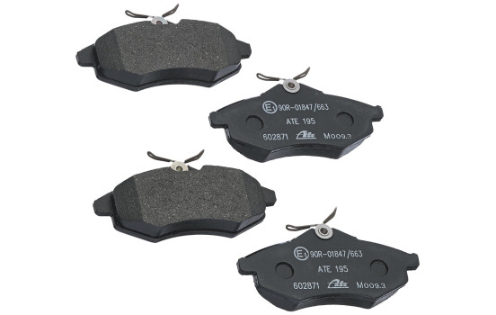 Kit de plaquettes de frein, frein à disque 13.0460-2871.2 ATE