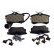 Kit de plaquettes de frein, frein à disque 13.0460-2877.2 ATE