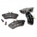 Kit de plaquettes de frein, frein à disque 13.0460-2881.2 ATE