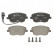 Kit de plaquettes de frein, frein à disque 13.0460-2884.2 ATE