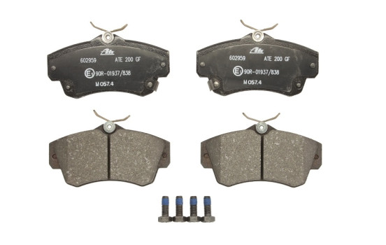 Kit de plaquettes de frein, frein à disque 13.0460-2959.2 ATE