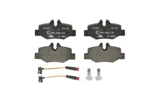 Kit de plaquettes de frein, frein à disque 13.0460-3821.2 ATE