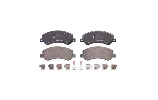 Kit de plaquettes de frein, frein à disque 13.0460-3860.2 ATE