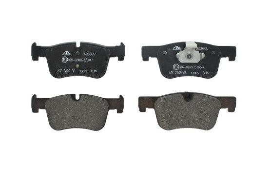 Kit de plaquettes de frein, frein à disque 13.0460-3866.2 ATE