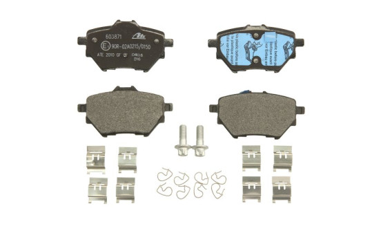 Kit de plaquettes de frein, frein à disque 13.0460-3871.2 ATE