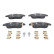 Kit de plaquettes de frein, frein à disque 13.0460-3878.2 ATE, Vignette 2