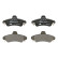 Kit de plaquettes de frein, frein à disque 13.0460-3963.2 ATE