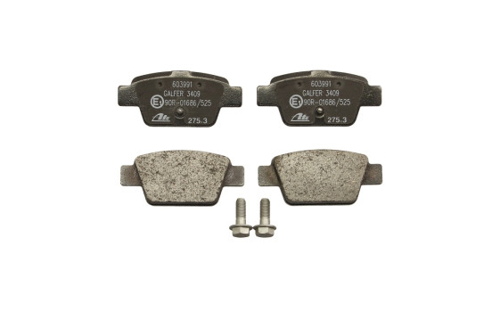 Kit de plaquettes de frein, frein à disque 13.0460-3991.2 ATE