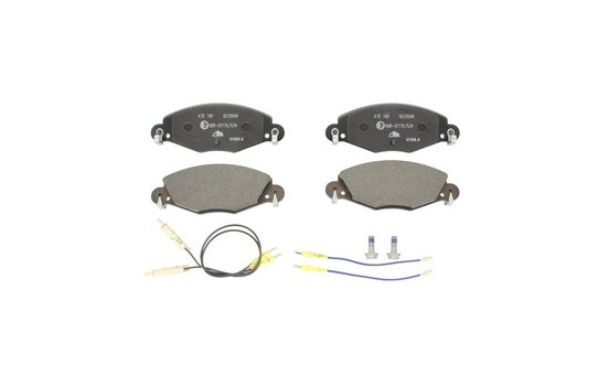 Kit de plaquettes de frein, frein à disque 13.0460-3998.2 ATE