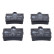 Kit de plaquettes de frein, frein à disque 13.0460-4060.2 ATE, Vignette 3