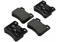 Kit de plaquettes de frein, frein à disque 13.0460-4066.2 ATE