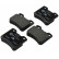 Kit de plaquettes de frein, frein à disque 13.0460-4066.2 ATE