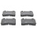 Kit de plaquettes de frein, frein à disque 13.0460-4201.2 ATE, Vignette 3