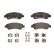 Kit de plaquettes de frein, frein à disque 13.0460-4812.2 ATE
