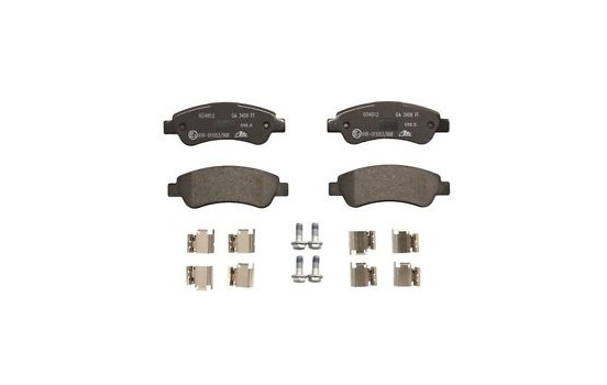 Kit de plaquettes de frein, frein à disque 13.0460-4812.2 ATE