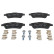 Kit de plaquettes de frein, frein à disque 13.0460-4812.2 ATE, Vignette 3