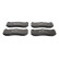 Kit de plaquettes de frein, frein à disque 13.0460-4848.2 ATE, Vignette 3
