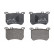 Kit de plaquettes de frein, frein à disque 13.0460-4869.2 ATE