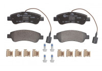 Kit de plaquettes de frein, frein à disque 13.0460-4889.2 ATE