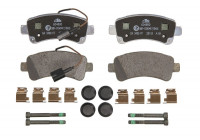 Kit de plaquettes de frein, frein à disque 13.0460-4890.2 ATE