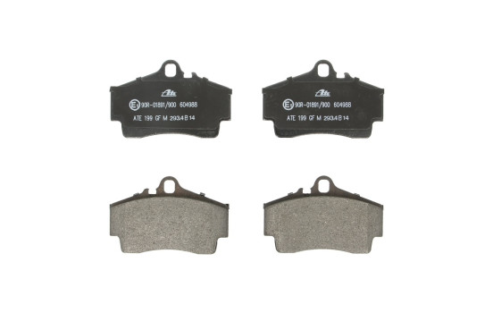 Kit de plaquettes de frein, frein à disque 13.0460-4988.2 ATE