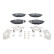 Kit de plaquettes de frein, frein à disque 13.0460-5501.2 ATE, Vignette 2