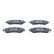 Kit de plaquettes de frein, frein à disque 13.0460-5686.2 ATE, Vignette 2