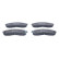 Kit de plaquettes de frein, frein à disque 13.0460-5725.2 ATE, Vignette 3