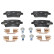 Kit de plaquettes de frein, frein à disque 13.0460-5757.2 ATE, Vignette 3