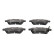 Kit de plaquettes de frein, frein à disque 13.0460-5784.2 ATE, Vignette 3