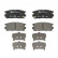 Kit de plaquettes de frein, frein à disque 13.0460-5788.2 ATE