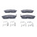 Kit de plaquettes de frein, frein à disque 13.0460-5792.2 ATE, Vignette 3
